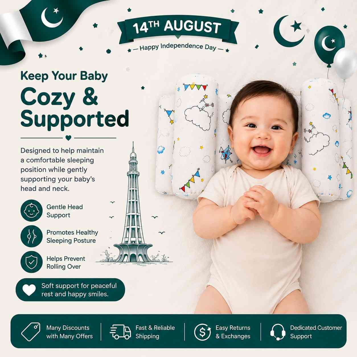 Baby Sleep Positioner